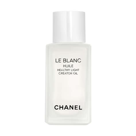 chanel huile healthy light creator oil|chanel le blanc oil.